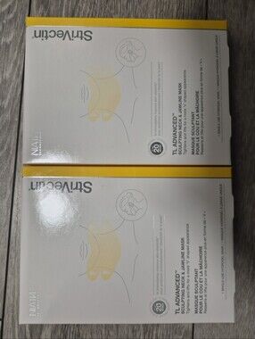 Lot Of 2 StriVectin Neck & Jawline Sculpting Masks. Tightens & Lifts Face. NEW